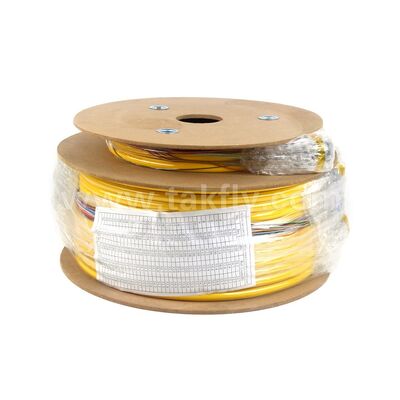 Cords de patch à fibre optique 36Cores SC-SC Pré-terminé Breakout Patchcord pour le centre de données télécom
