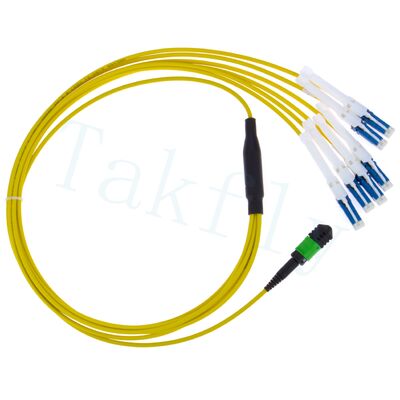 Cordon de brassage MPO vers CS – Solution haute densité pour les interconnexions de centres de données 400G/800G