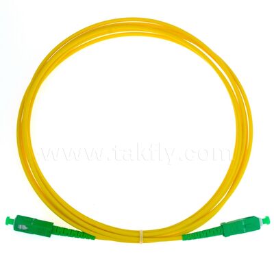Type SC cordons à fibre optique et pigtai