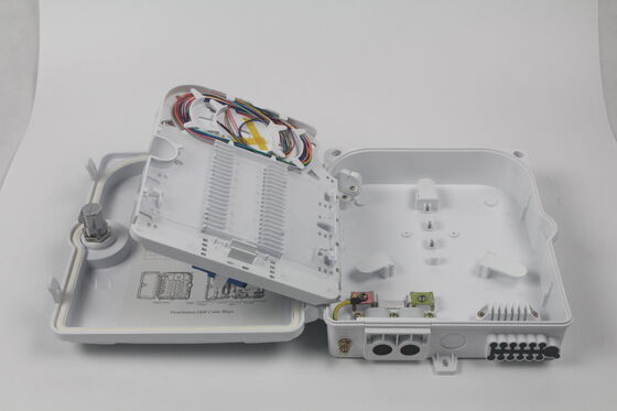Facile à entretenir boîte de terminaison en fibre optique FTTH avec protection IP65 et perte d'insertion de 0,2 dB