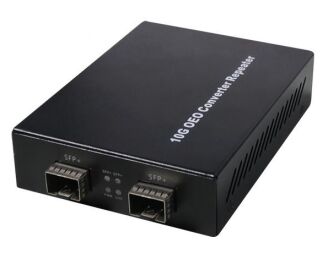 Répéteur/amplificateur fibre optique 10G SFP + vers SFP + OEO - Hautes performances et efficacité