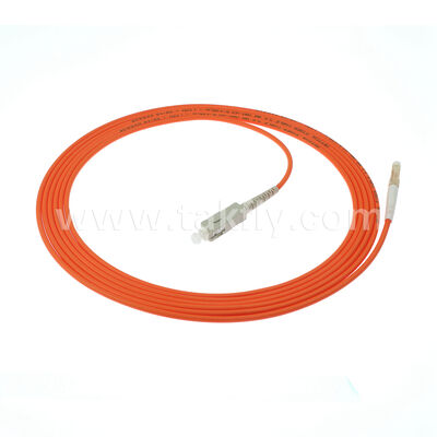 Cordon de brassage LC-SC monomode/multimode, simplex et duplex (1 cœur 2 cœurs) câble de raccordement à fibre optique