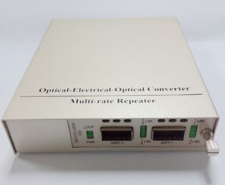 Convertisseur de média fibre OEO 40G, répéteur 3R QSFP+ à QSFP+ —— Hautes performances et efficacité