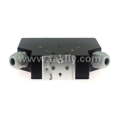 1U Rackmount ODF à accès avant avec 2 plateaux d'épissure et 12-48 capacités de noyau