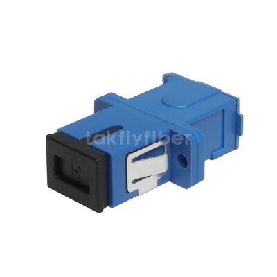Adaptateur SC Simplex | Installation facile et résistance aux températures élevées et basses | Coupleur à fibre optique pour une transmission de puissance maximale