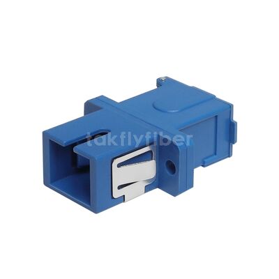 Adaptateur SC Simplex | Installation facile et résistance aux températures élevées et basses | Coupleur à fibre optique pour une transmission de puissance maximale