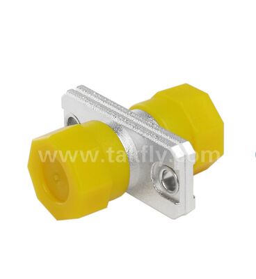 Adaptateur métallique FC   Type rectangulaire, coupleur FC à faible perte pour câblage en fibre optique