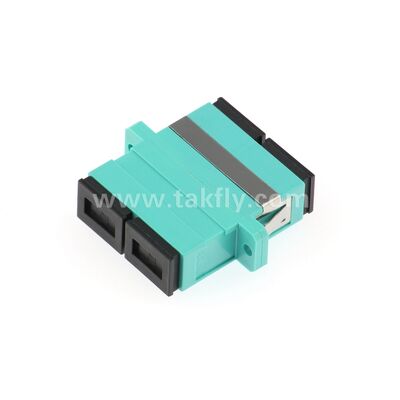 Adaptateur SC SM/MM, option de bride duplex, -40~85℃, 0,2 dB IL