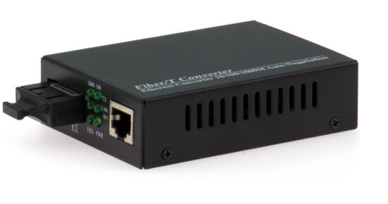 Convertisseur de média intelligent monomode double fibre 10-100-1000M —— Haute performance et efficacité