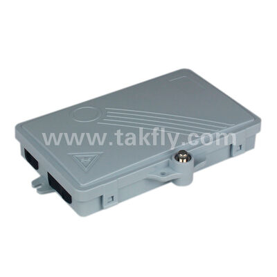 FTKS-1805-02B Boîte de terminaison en fibre optique FTTH, 2 ports SC/LC IP65 Fermeture de jonction optique imperméable au mur pour le réseau FTTx