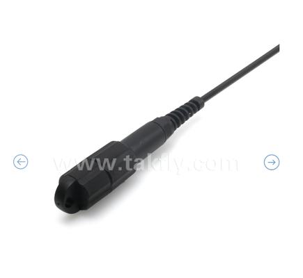 IP67 câble LC-LC à double patch étanche à l'eau, adapté aux environnements difficiles