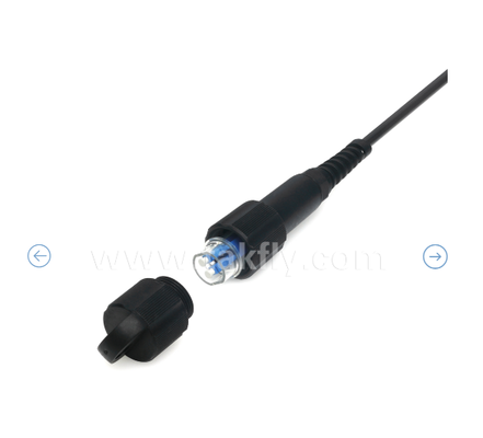 IP67 câble LC-LC à double patch étanche à l'eau, adapté aux environnements difficiles