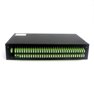 1X16 Splitter PLC à fibre optique monté sur support