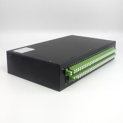 1X16 Splitter PLC à fibre optique monté sur support