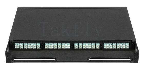 Panel de gestion MPO/MTP à LC de la cassette ¢ monture sur rack, pour le câblage à haute densité en fibre