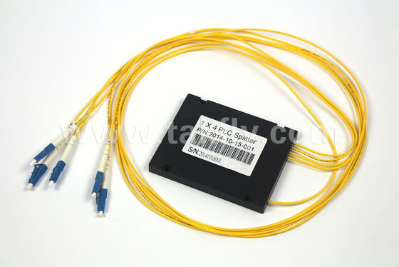 Splitter PLC polyvalent de la boîte ABS de 1 × 2 à 1 × 64, faible perte, large température, personnalisable