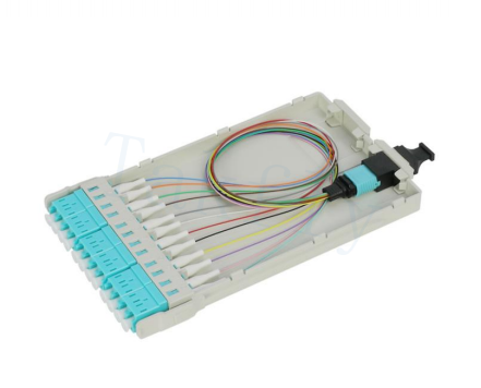 1U / 2U / 4U Panneau de patch MPO à cassette haute densité