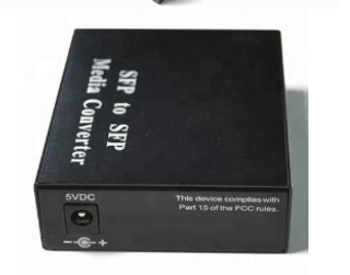 Convertisseur de média SFP vers SFP 10-100-1000M