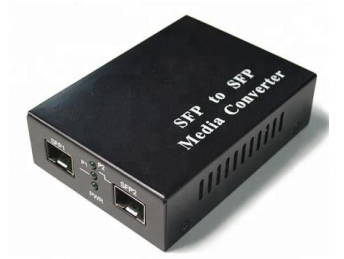 Convertisseur de média SFP vers SFP 10-100-1000M