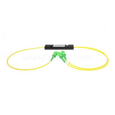 Répartiteur de fibre PLC – Mini boîtier ABS 3,0 mm, SM G657A1, SC/APC, pour le couplage et la distribution de signaux optiques dans les systèmes PON
