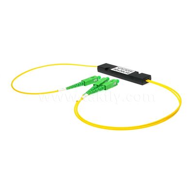 Répartiteur de fibre PLC – Mini boîtier ABS 3,0 mm, SM G657A1, SC/APC, pour le couplage et la distribution de signaux optiques dans les systèmes PON