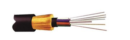 Câble aérien autoportant entièrement diélectrique ADSS-100M – 4 à 96 fibres, portée 100 m
