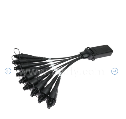 Le système de fermeture miniature FiberHub est IP68, extérieur/intérieur, monomode et multimode.