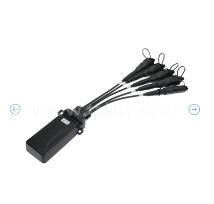 Le système de fermeture miniature FiberHub est IP68, extérieur/intérieur, monomode et multimode.