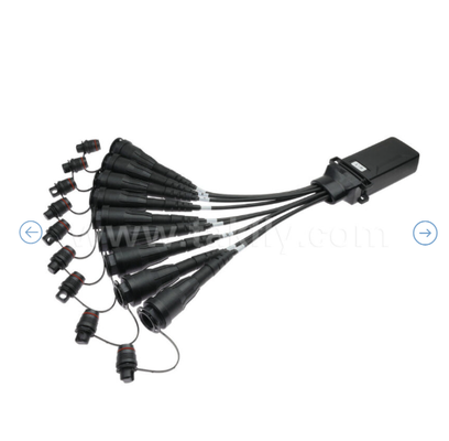 Le système de fermeture miniature FiberHub est IP68, extérieur/intérieur, monomode et multimode.