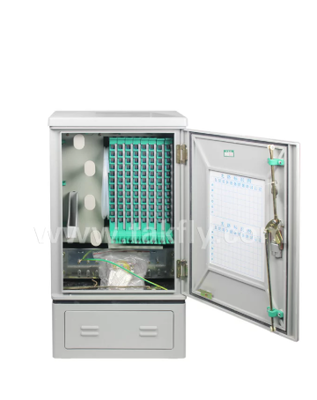 Armoire ODF en fibres optiques à 96 cœurs, type plancher, pour les nœuds de câbles de base et de câblage, avec connexion flexible en fibres