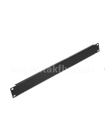 Panneau de brassage vierge 1U – Panneau de remplissage pour montage en rack 19"
