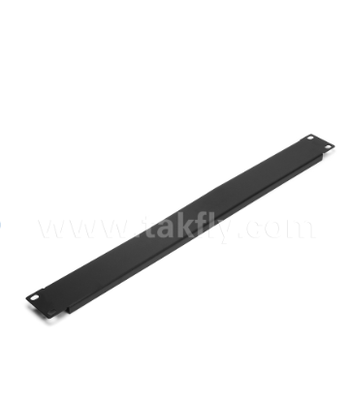 Panneau de brassage vierge 1U – Panneau de remplissage pour montage en rack 19"