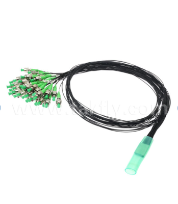 36CH Polarization-Maintaining Fiber Array – Panda PM Fiber, FC/APC, 36 Fibers
