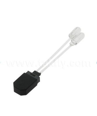 MT-2FA Fiber Array Unit   MT Ferrule Input to V-Groove Fiber Array Output, faible perte d'insertion, pour les émetteurs-récepteurs optiques 400G/800G et le couplage de la photonique au silicium.