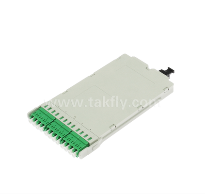 Module cassette préconnectorisé MPO/MTP vers LC – 12 cœurs, panneau avant LC duplex, adaptateur arrière MPO, Plug-and-Play pour le câblage de centre de données haute densité