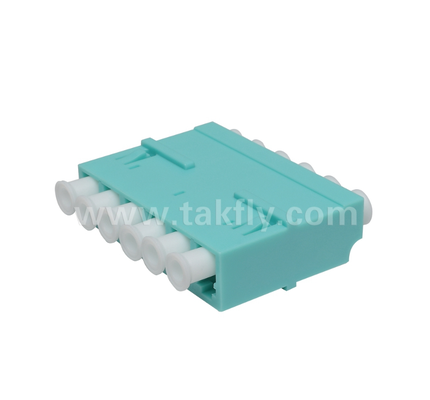 LC 6‑Way Adapter – 6‑in‑1 LC Duplex, High‑Density Fiber Adapter, Low Insertion Loss, for Data Center & FTTx High‑Density Patching