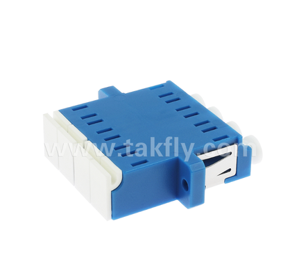 Adaptateur d'obturateur intérieur LC Quad 4 en 1 LC Duplex avec obturateur intégré, UPC, protège les yeux du laser à fibre optique, pour les centres de données et les connexions à haute puissance en fibre