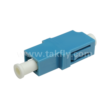 LC Simplex Fiber Adapter – Low Insertion Loss, Precision Alignment, High & Low Temperature Resistant, for Data Center & FTTx Fiber Connections