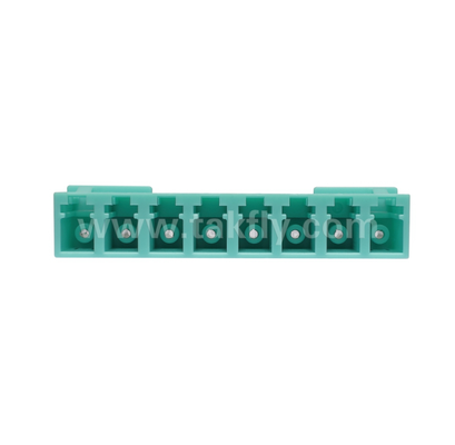 Adaptateur LC 8 voies – LC Duplex 8 en 1, adaptateur fibre haute densité, faible perte d'insertion, pour centre de données et patch haute densité FTTx