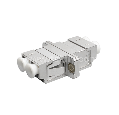 Adaptateur métallique LC duplex