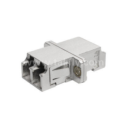 Adaptateur métallique LC duplex