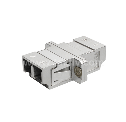 Adaptateur métallique LC duplex