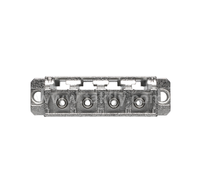LC Quad Metal Adapter – High‑Density 4‑Port LC Interface, Rugged, Low Loss, High & Low Temperature Resistant