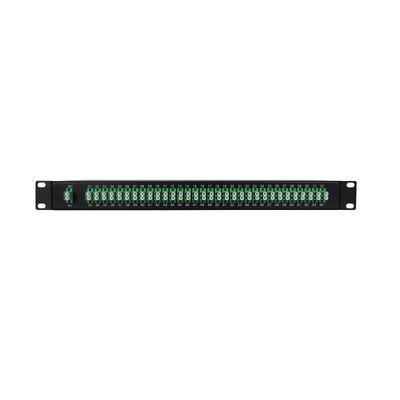 OEM 1U 19 pouces 2x64 Rack Mount LC Splitter PLC à fibre optique pour le centre de données FTTx