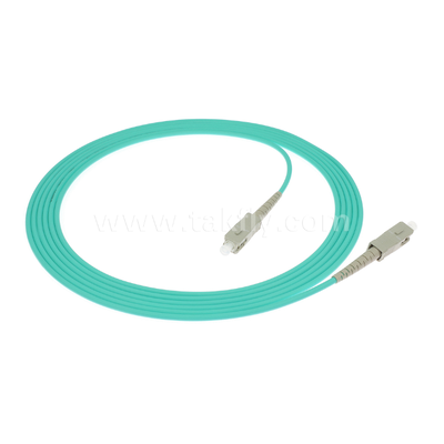 Cordon de brassage à fibre optique SC-SC simplex et duplex – SM/MM, pour une interconnexion de réseau optique fiable
