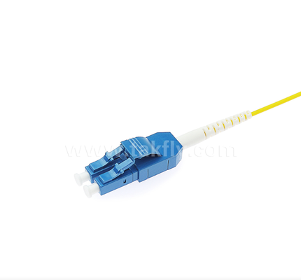Cordon de brassage fibre optique LC Uniboot – Un tube à deux conducteurs, polarité interchangeable, jaune, réduit de moitié le volume du câble