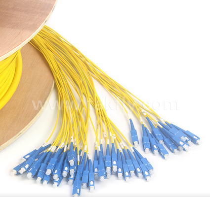 Cordon de brassage préconnectorisé SC‑SC à 48 cœurs – Configurations de dérivation personnalisées haute densité (fibre nue / 0,9 mm / 2,0 mm / 3,0 mm), pour centres de données et applications intérieures/extérieures