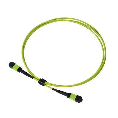 MPO MTP Patchcord Multimode OM5 Trunk Cable 12F Fiber Optic for Data Center AI Telecom Cabling