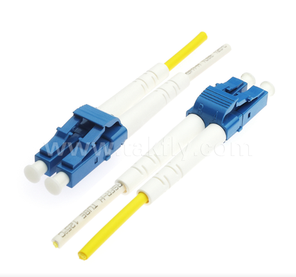 Connecteur fibre optique LC SX/DX – Simplex et duplex, petit facteur de forme, faible perte d'insertion pour réseaux haute densité
