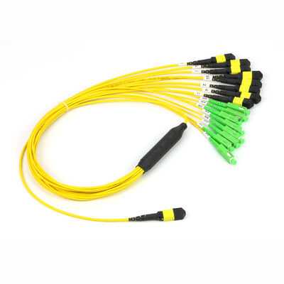 Splitter de câble de patchcord MPO/MTP SC/LC/FC/ST/MPO Fibre optique pour le centre de données AI FTTx Telecom